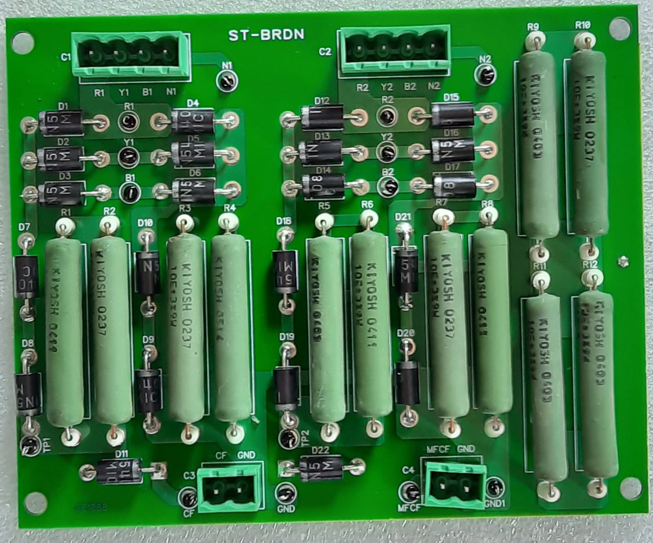 induction furnace pcb card